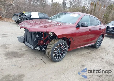 2024 BMW X6 M60I из США, поврежденный, VIN 5UX43EX03R9V90312